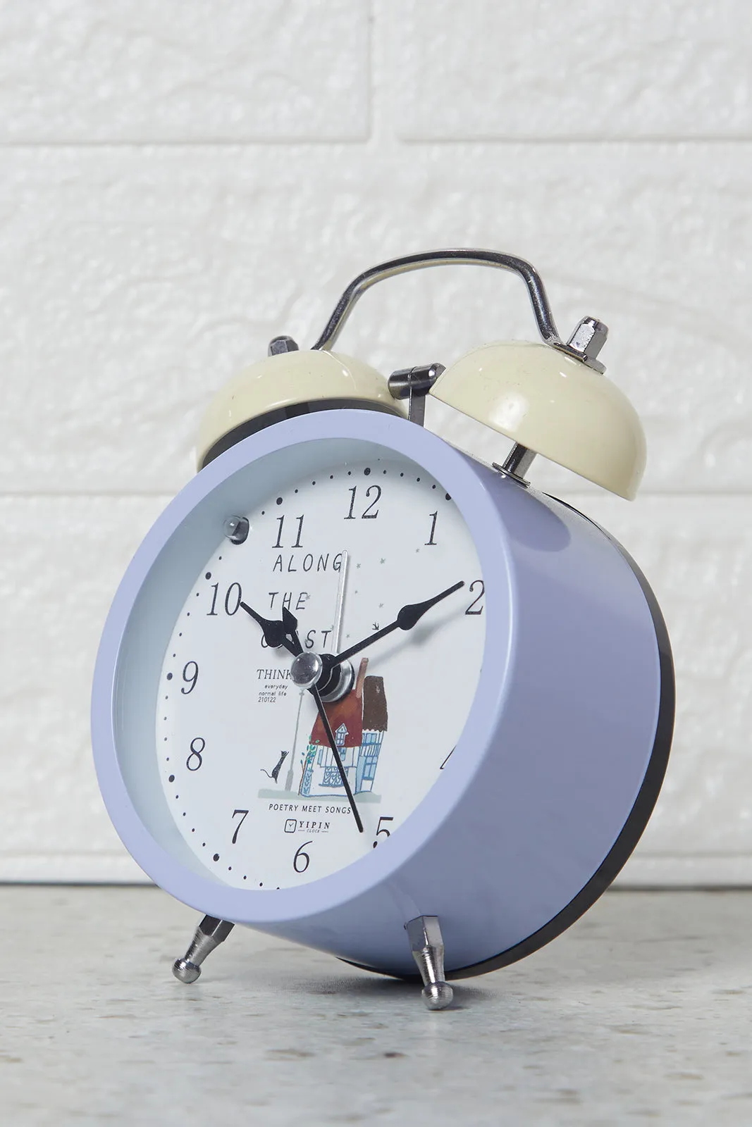 Purple Mini Alarm Clock