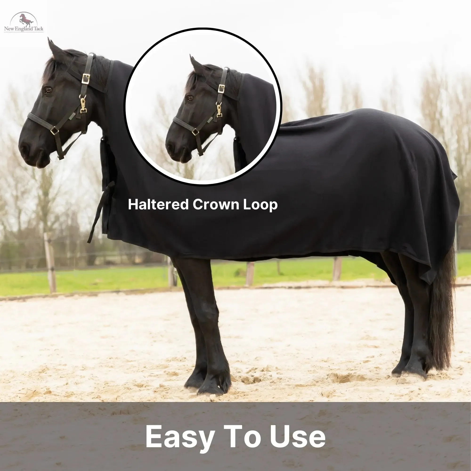 Resistance Long Lasting & Warm Soft Fleece Square Cooler for Horse