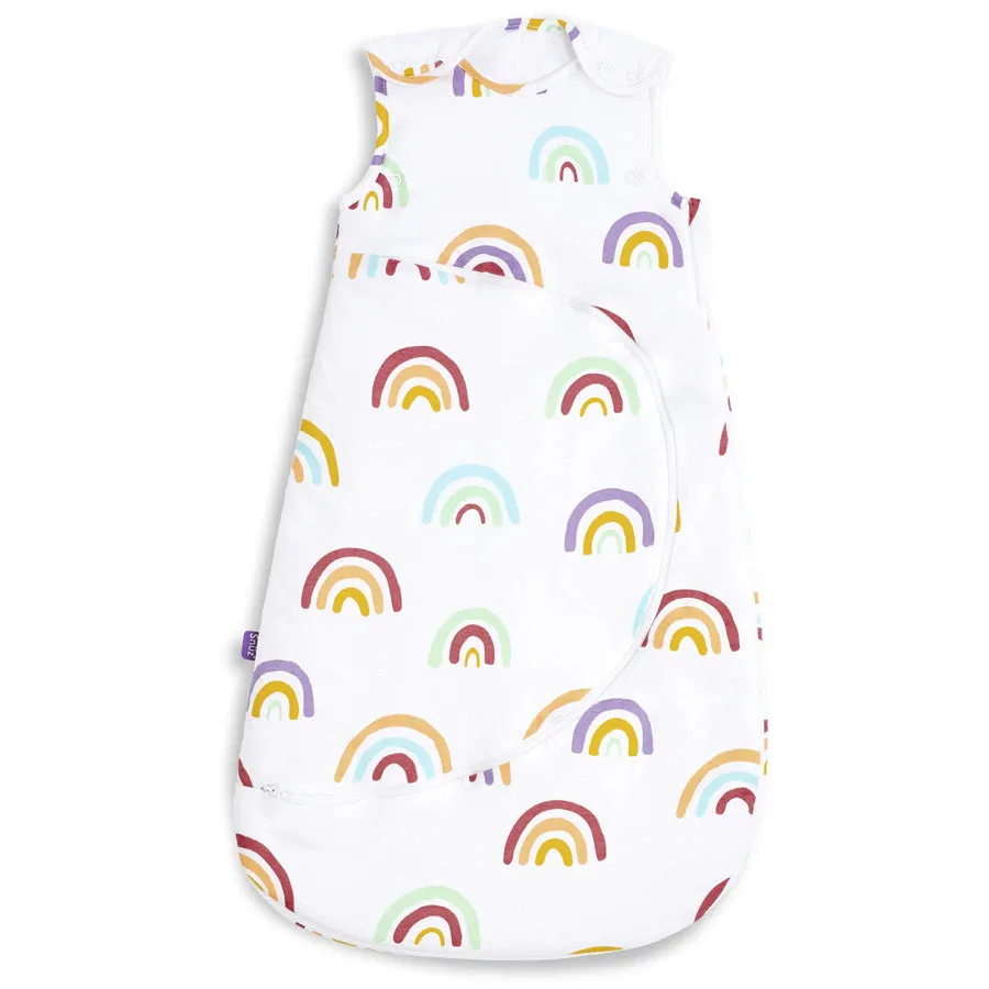 SnuzPouch Sleeping Bag, 1.0 Tog, 0-6M (Rainbow)