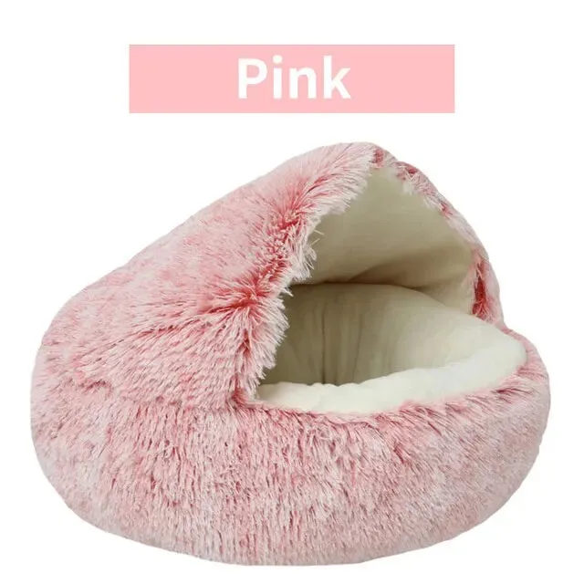 Soft Plush Cozy Pet Bed for Your Cat or Dog