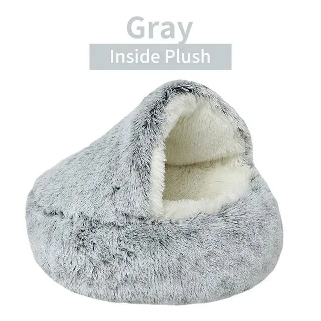 Soft Plush Cozy Pet Bed for Your Cat or Dog