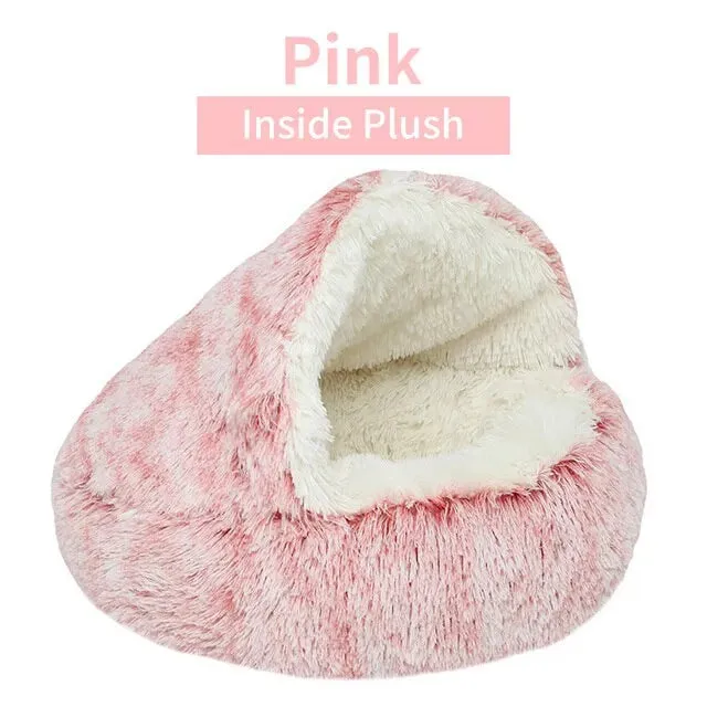 Soft Plush Cozy Pet Bed for Your Cat or Dog