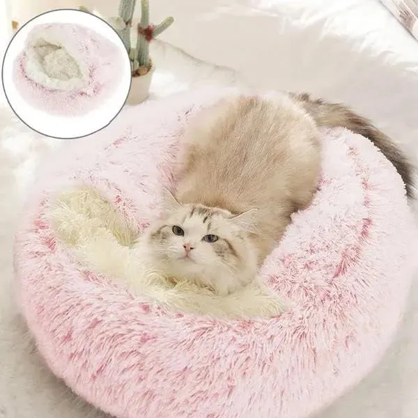 Soft Plush Cozy Pet Bed for Your Cat or Dog