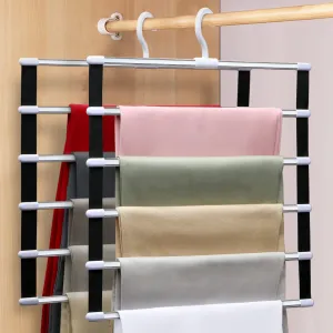 Space Saving Closet Pants Hangers