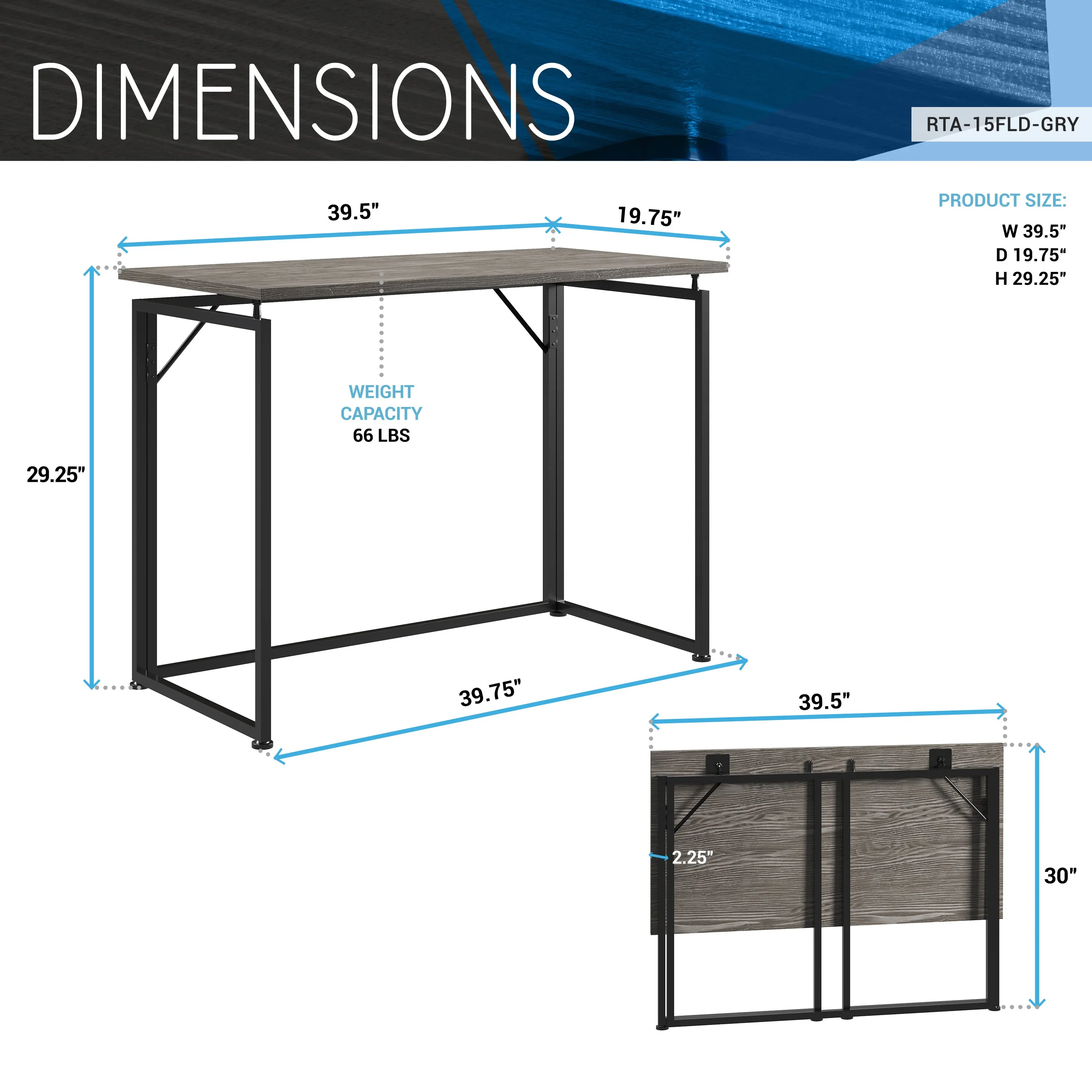 Space Saving Folding Desk