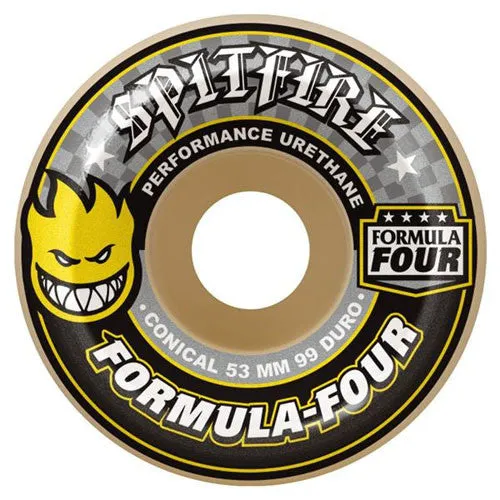 Spitfire Formula Four 99 Duro Conical Wheels 54mm