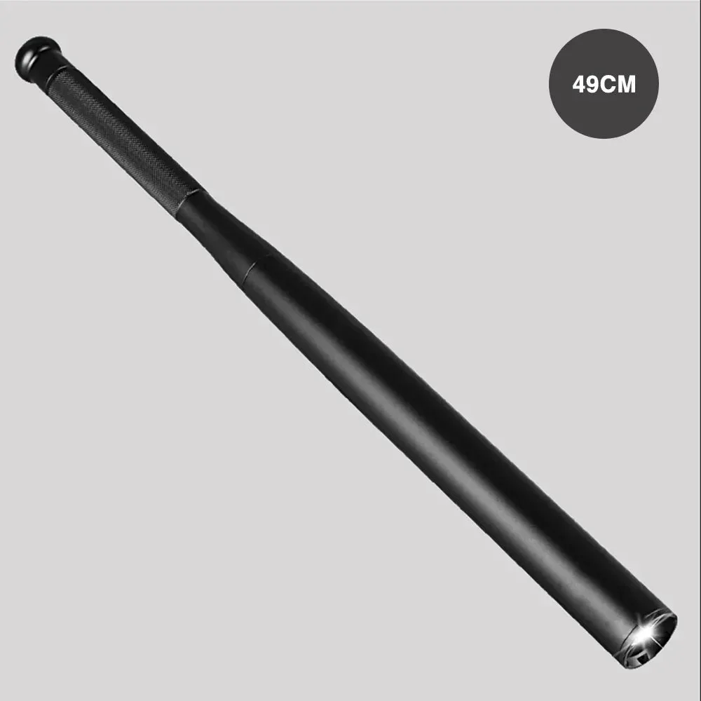 Tactical Aluminium Alloy Flashlight Self Defense Telescopic Stick