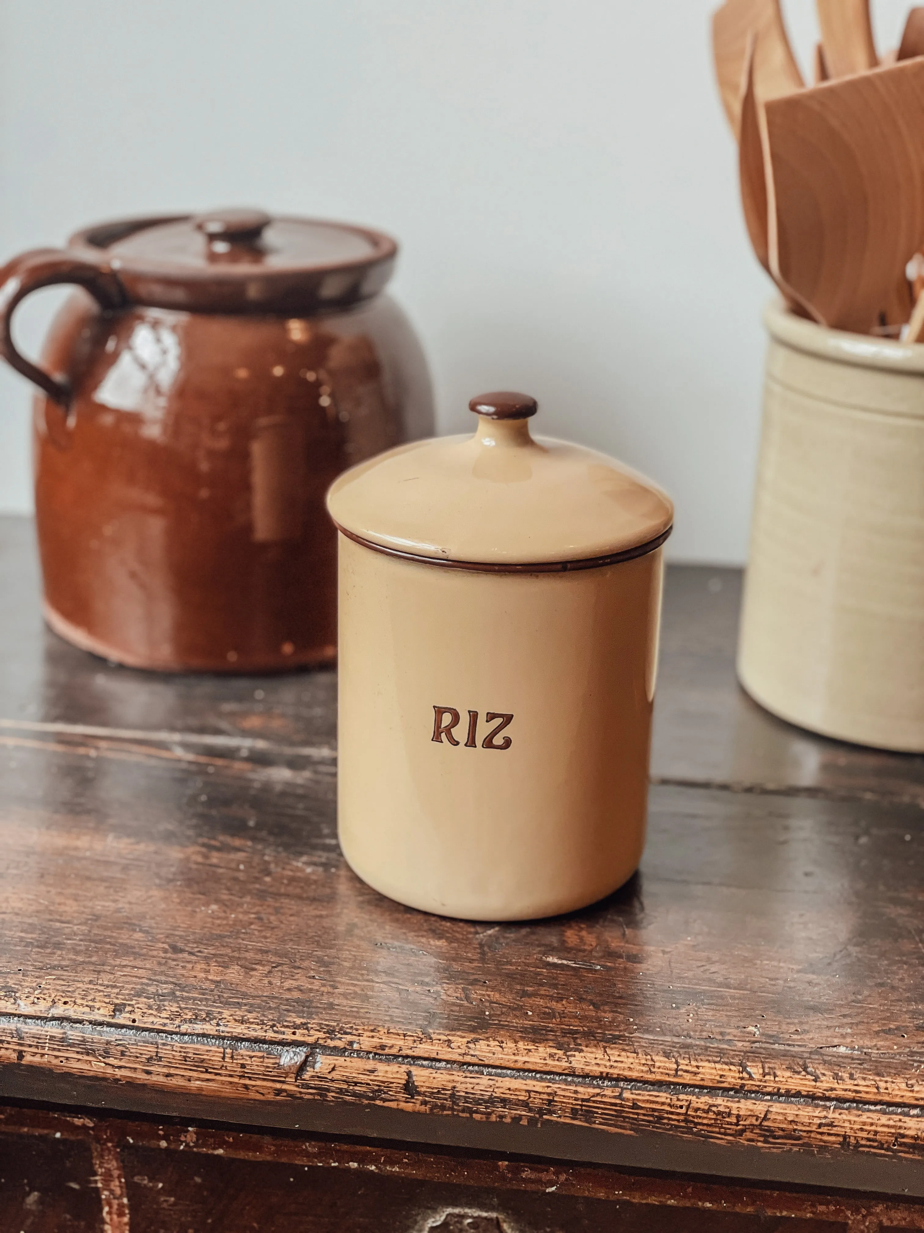 Vintage Riz Kitchen Tin