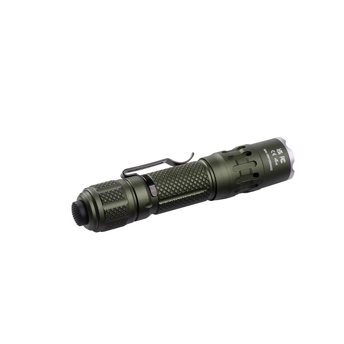 Weltool T2 TAC OD Green 1900 Lumen Tactical Flashlight 1 * 18650 Battery Included