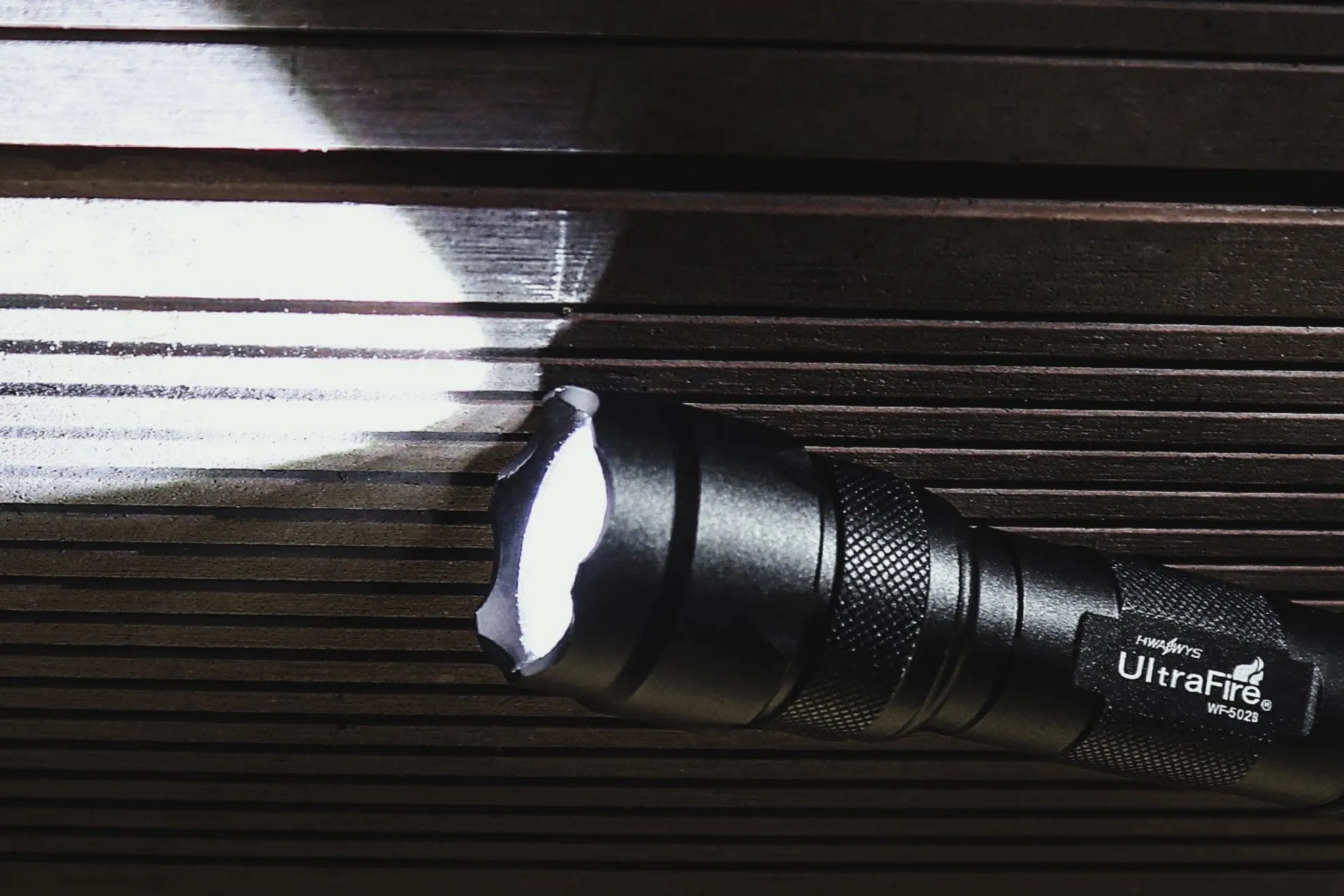 WF-502B Tactical Flashlight With Holster