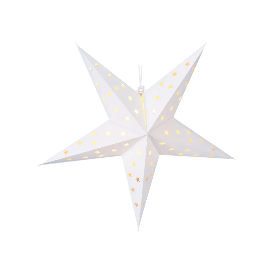 White Paper LED Star 60cm