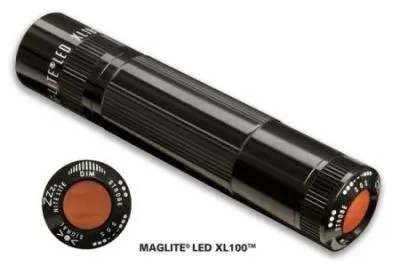 XL100 LED MagLite Flashlight - Black